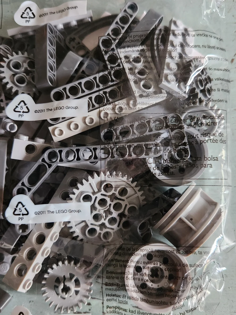 Lego Mindstorms Parts Bag